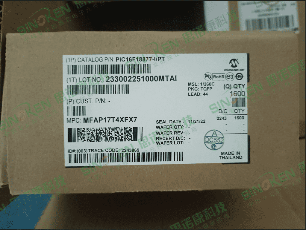 PIC16F18877-I/PT